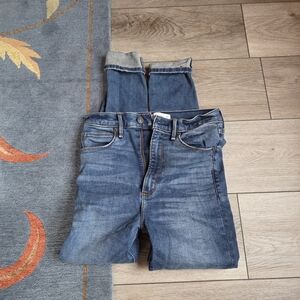 Abercrombie & Fitch High Rise Skinny Jeans - Blue